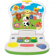 Interaktiv laptop kossa