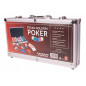 Pokermarker i aluminiumväska med 300 stycken