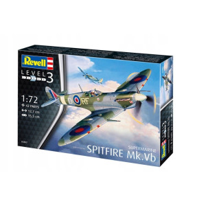 Modell av en plast Spitfire Mk.Vb