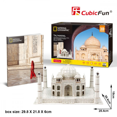 Pussel 3D Taj Mahal National Geographic | HandlaSmidigt.se