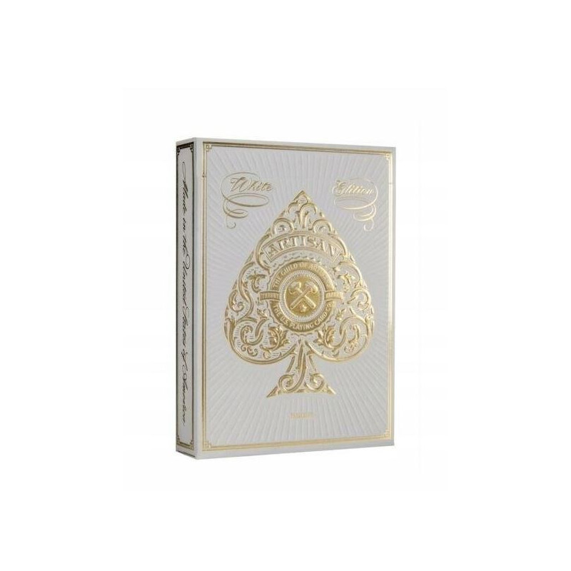 Kort hantverkare vit