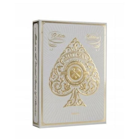 Kort hantverkare vit