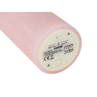 Świeca woskowa LED średnia rustic pink