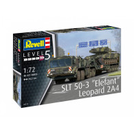 Modell i plast SLT 50-3 elefant + leopard 2a4