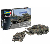 Modell i plast SLT 50-3 elefant + leopard 2a4