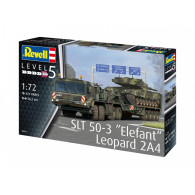 Modell i plast SLT 50-3 elefant + leopard 2a4