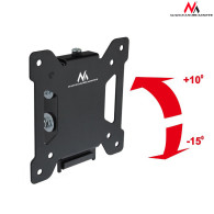 Fäste för TV Maclean, max VESA 100x100, 13-27 tum, 20 kg, svart, MC-596