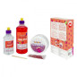 Plastilina set super slime - jordgubb xl