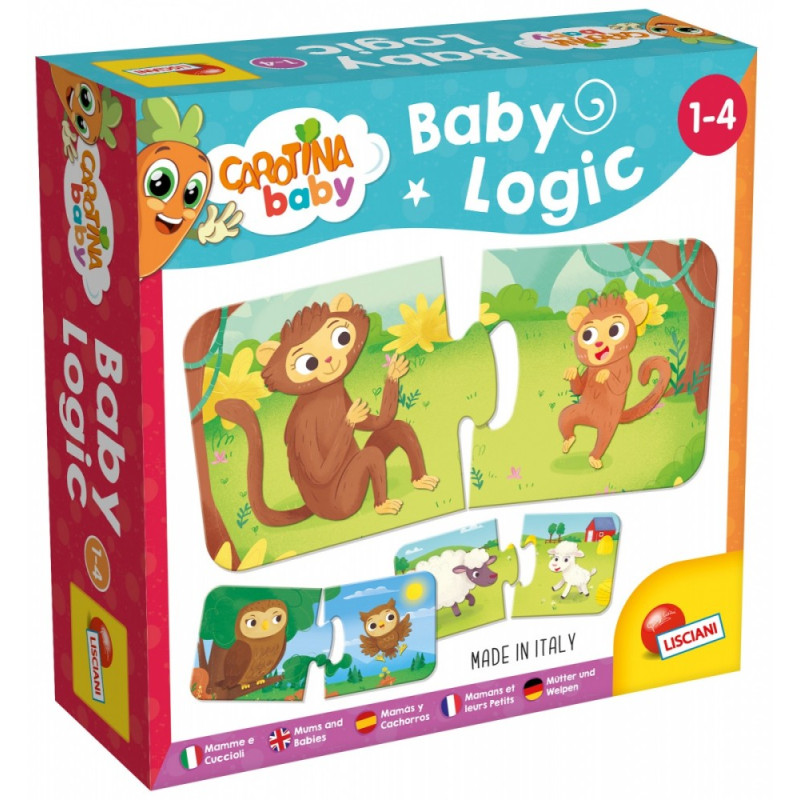 Spelet Carotina Baby Logic för mammor och deras barn.