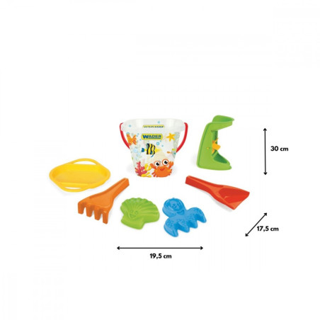 Sand aquarium set 7 delar