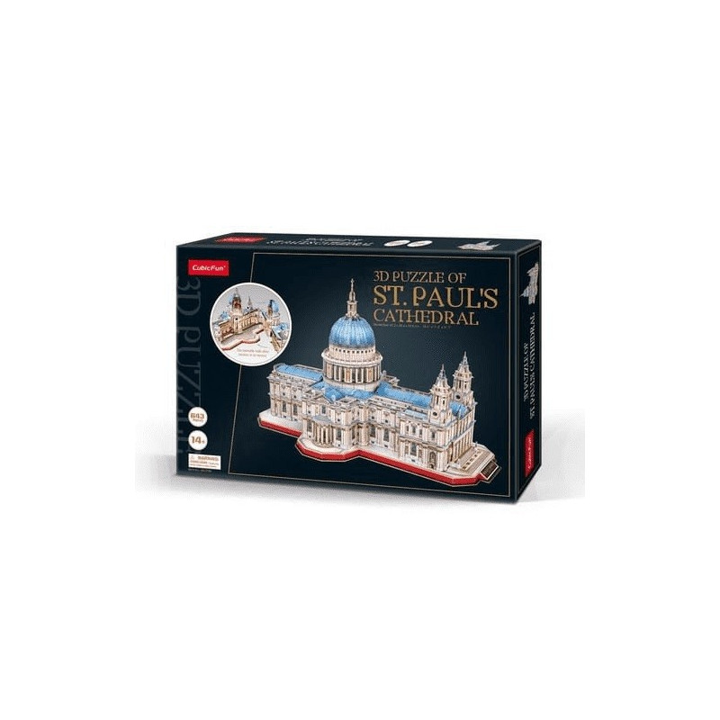 Pussel 3D St Pauls katedral i London