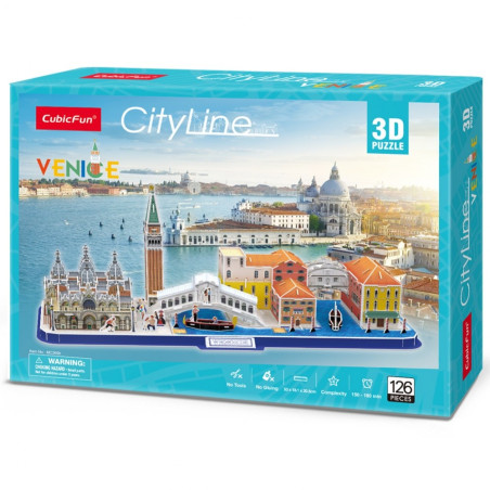 Pussel 3D stadslinje Venedig | HandlaSmidigt.se