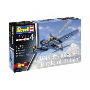 Modell av plast Junkers Ju88 A-1 Slaget om Storbritannien