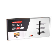 Hyllfäste för DVD Maclean, trippel, 8 kg, MC-664