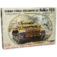 Modell för att montera lätt spaningsstridsvagn sdkfz 123