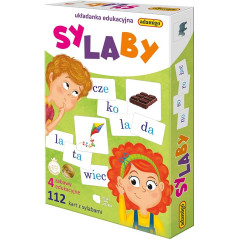 Syllable puzzle educational | HandlaSmidigt.se