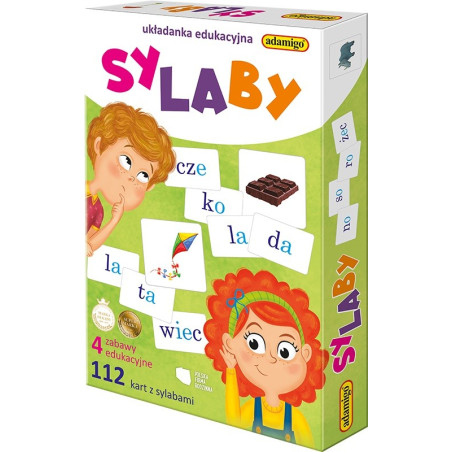 Syllable puzzle educational | HandlaSmidigt.se