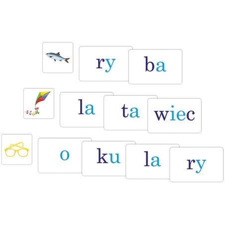 Syllable puzzle educational