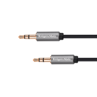 Kabel jack 3.5 wtyk stereo - 3.5 wtyk stereo 1m Kruger&Matz Basic