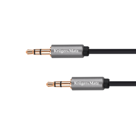 Kabel jack 3,5 mm stereo - 3,5 mm stereo 1m Kruger&Matz Basic

Let me know if you need help with anything else!