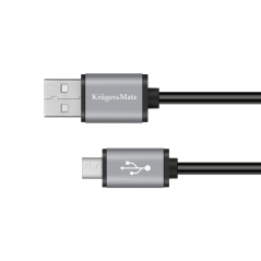 USB-kabel - micro USB 1,8m Kruger&Matz Basic