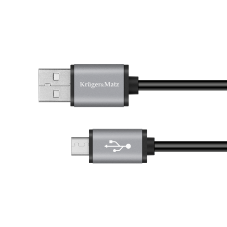 USB-kabel - micro USB 1,8m Kruger&Matz Basic