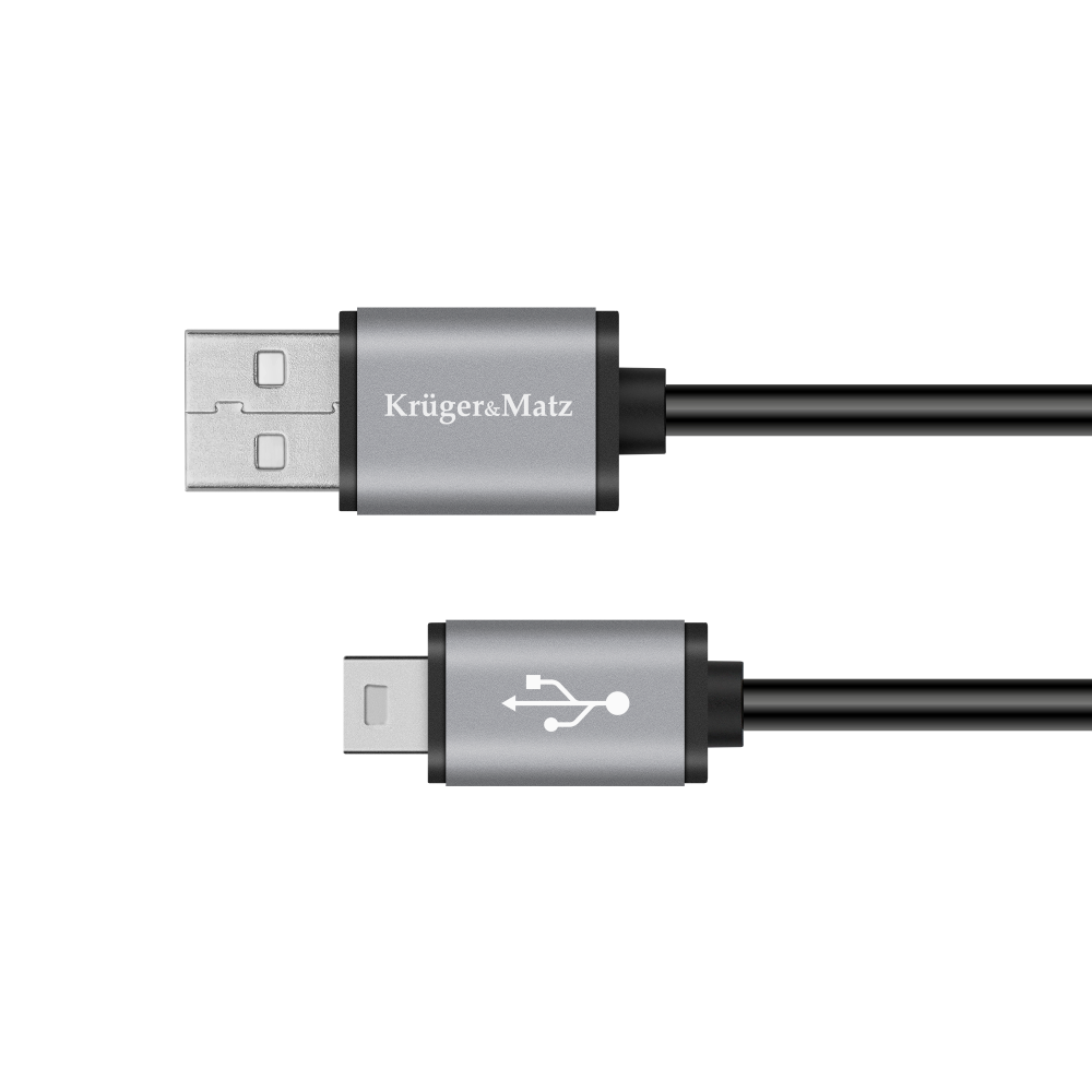 USB-kabel - mini USB 1m Kruger&Matz Basic USB-kabel - mini USB 1m Kruger&Matz Basic