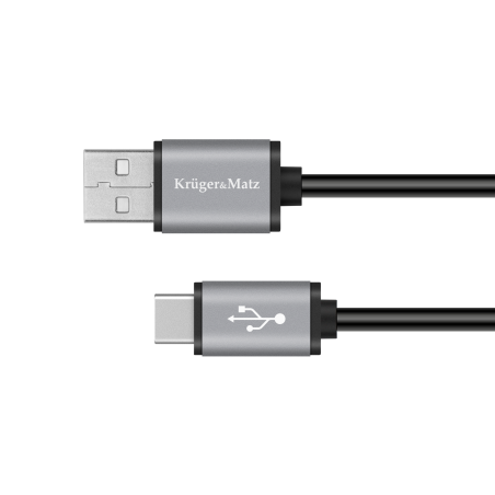 USB-kabel - USB typ C 1m Kruger&Matz Basic