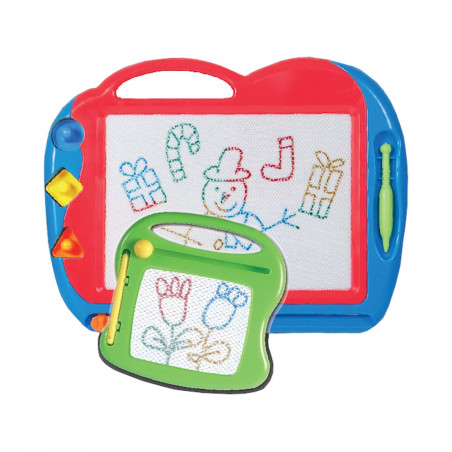 Tavla med suddbar yta