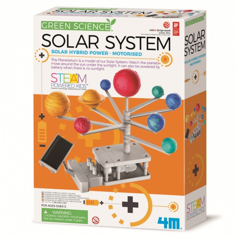 Mekanisk solsystemplanetariumset