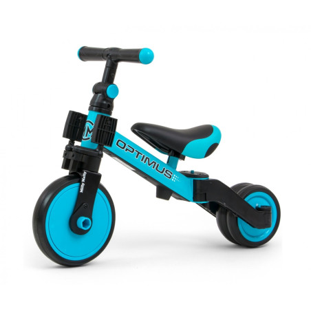 Cykel 3-i-1 Optimus blå