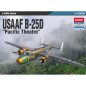 Modell i plast av USA:s flygvapen B-25D i Stilla havets teater.