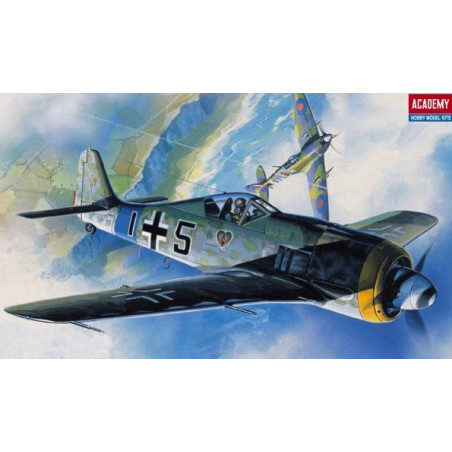 Modell av plast Focke Wulf FW190 a butcher