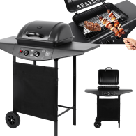 Teesa BBQ 2000 Gasolgrill - 2 brännare