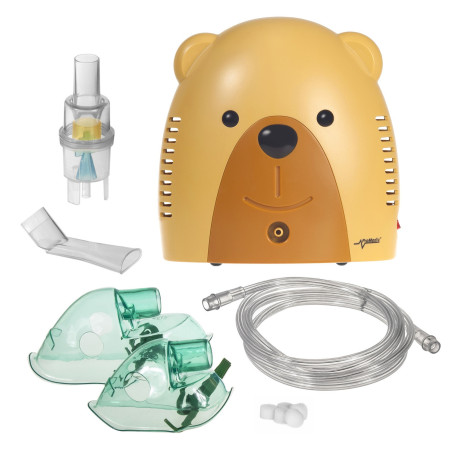 Inhalator för barn Promedix, björn, nebulisatorset, masker, filter, PR-811
