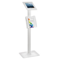 Stativ ställ för Maclean surfplatta, golvmontage med lås, 9.7?/10.2? iPad, 10.5? iPad Air/iPad Pro, 10.1' Samsung Galaxy