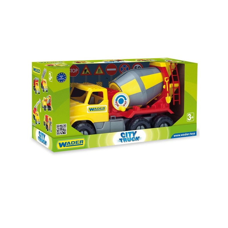 Fordon city truck betongblandare