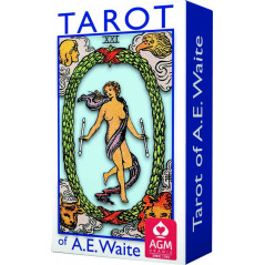 Tarotkort och Waite-tarot av St Blue.