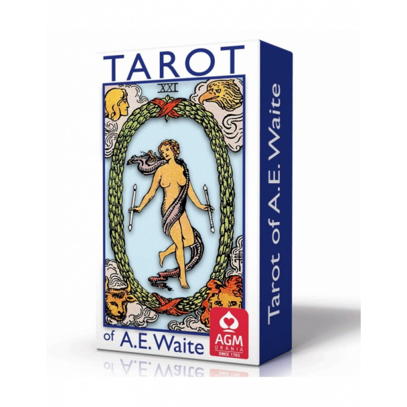 Tarotkort och E. Waite Pocket Tarot Blue