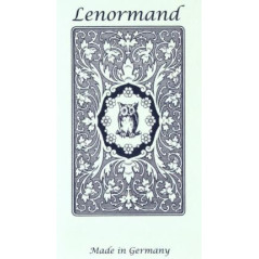Tarotkort Mlle Lenormand Blue Owl GB