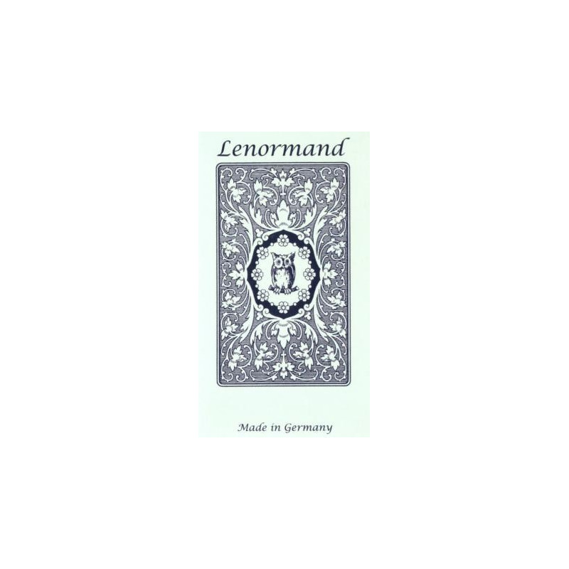 Tarotkort Mlle Lenormand Blue Owl GB