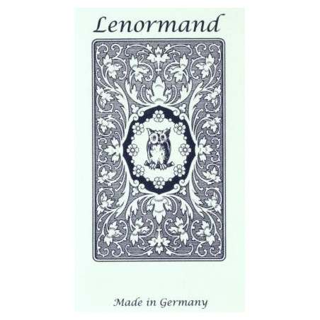 Tarotkort Mlle Lenormand Blue Owl GB