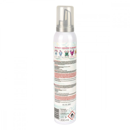 Skummande tub - vit, 200 ml