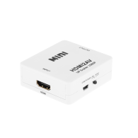 Signalomvandlare HDMI-uttag - AV-uttag - CHINCH CVBS + ljud