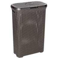 Tvättkorg för underkläder Curver Natural Style 40L mörkBr