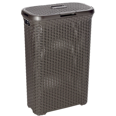 Tvättkorg för underkläder Curver Natural Style 40L mörkBr