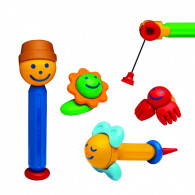 Klocki stick- en fiskeset med 26 delar