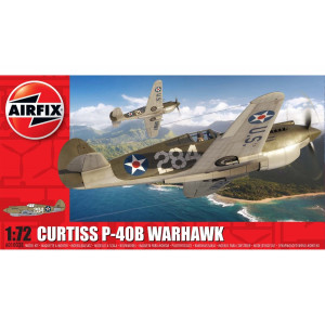 Modell att montera Curtiss P-40B Warhawk
