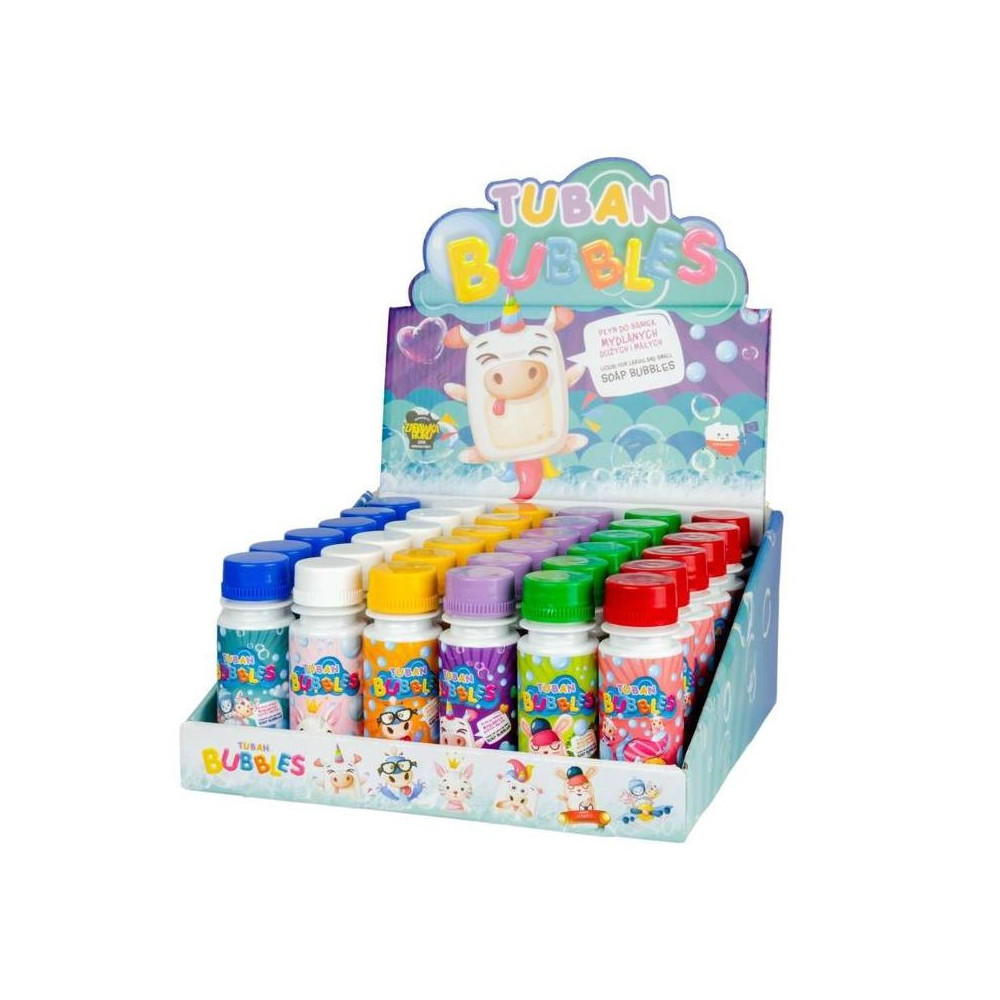 Små bubblor 60 ml mix display 36 stycken Små bubblor 60 ml mix display 36 stycken