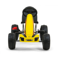 Gokart med pedaler Viper vit-svart